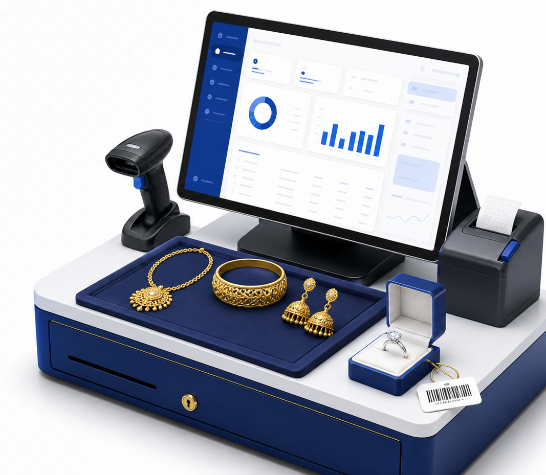 Jewellery billing and point-of-sale software
